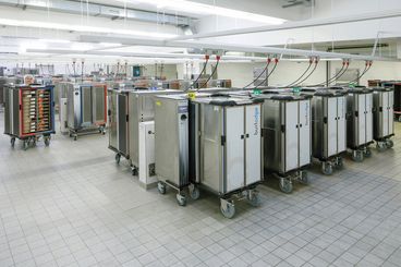 Speisenverteilsysteme in einer Großküche